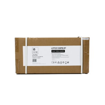 LFP накопитель энергии LTE ESS 25 В/100 Ач/2.56 кВтч, пл.корпус, Bluetooth