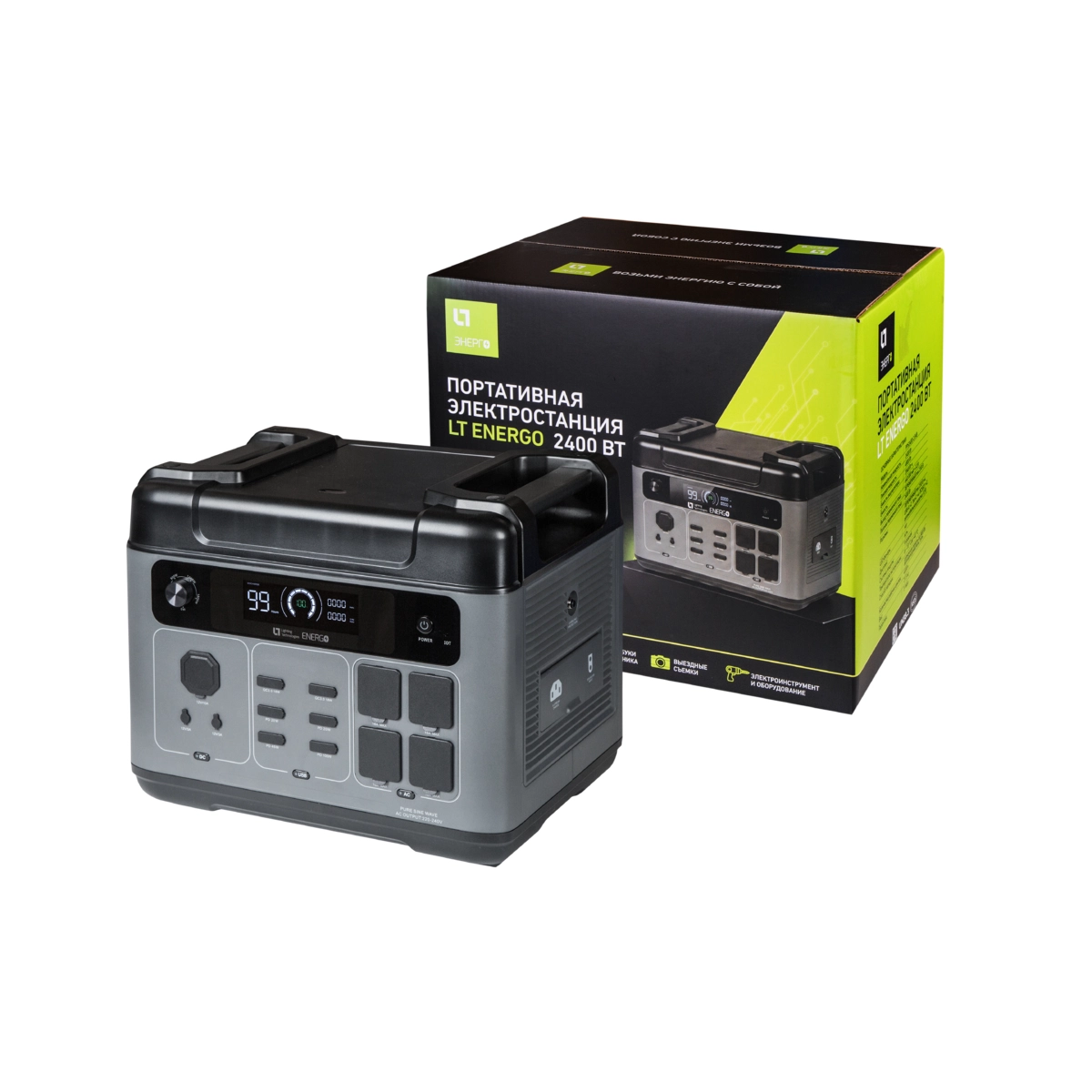 Портативная электростанция LTE PPS2400-2.048