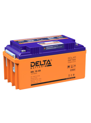 Аккумуляторная батарея Delta GEL (GEL AGM) GEL 12-65