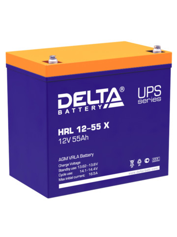 Аккумуляторная батарея Delta HRL (AGM) HRL 12-55 X