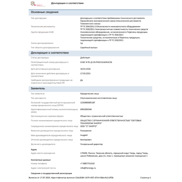 Сертификаты
